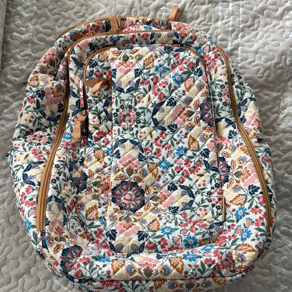 Vera Bradley Floral Quilted Women's Backpack